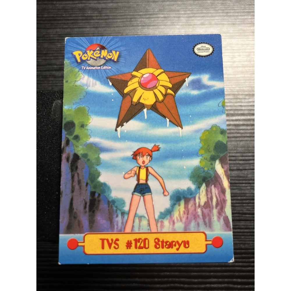 Pokémon TV5 #120 Staryu Card‎ Topps TV Animation Edition Puzzle Non Holo